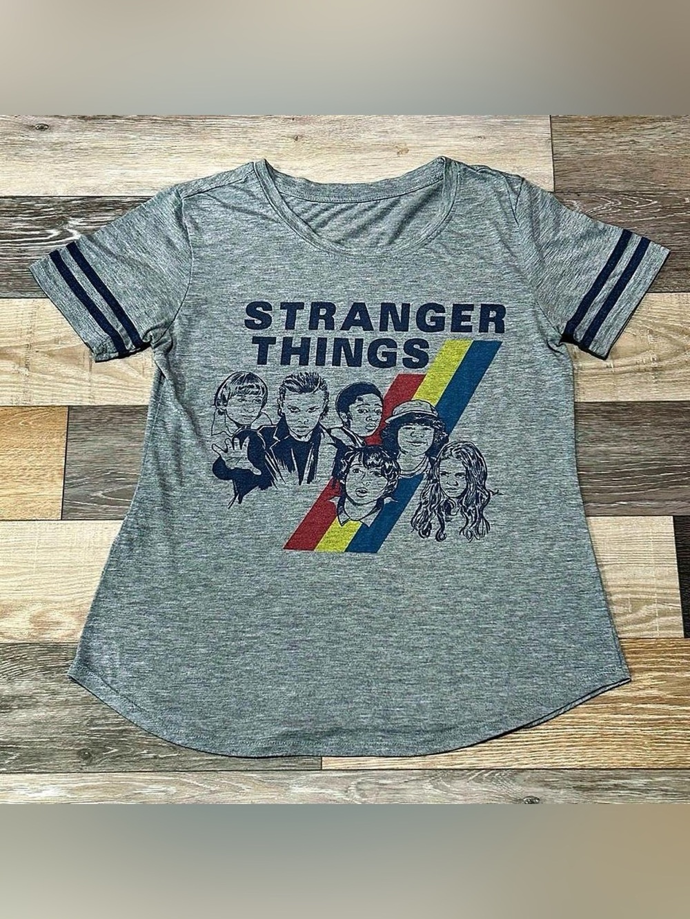 Kids' Gray Graphic Tee